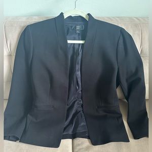 JCrew 365 Black Blazer Size 8